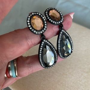 Lia Sophia statement earrings